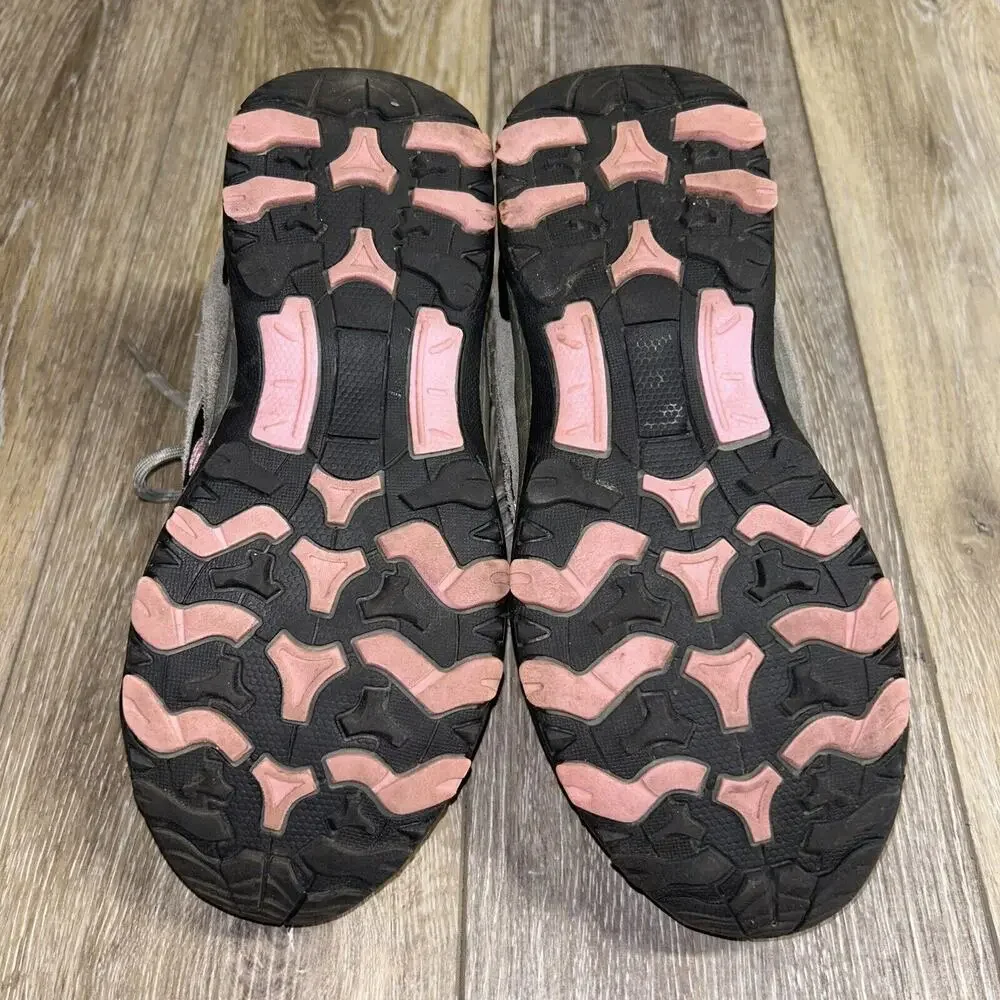 Gander Mountain Trail Climber Explorer Low Pink Gray Youth Size 5 Sneaker Shoes